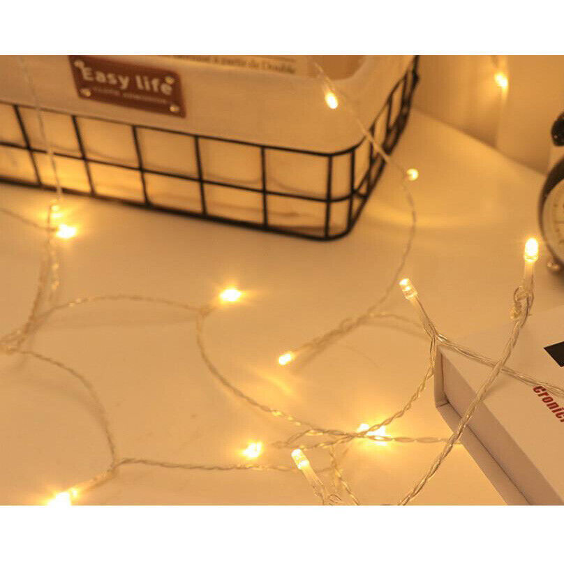 USB & Battery-Powered 40 LED Christmas Tree Fairy String Lights – Party & Holiday Décor