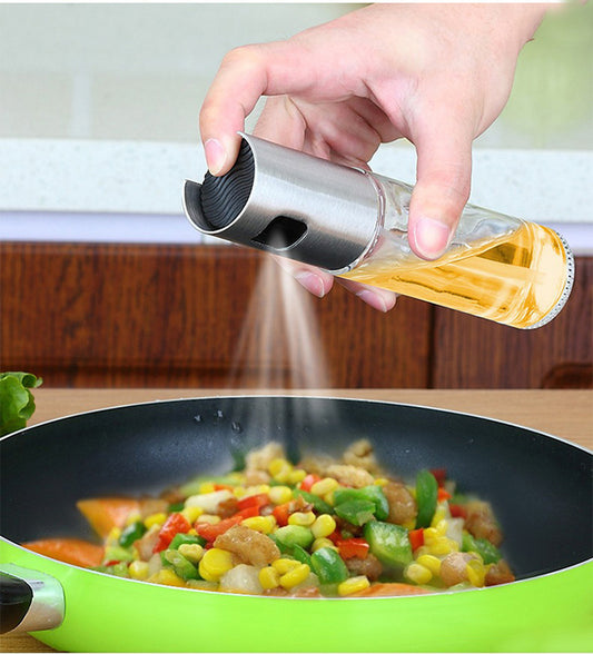 BBQ Oil Sprayer – Refillable Pump Bottle for Cooking, Grilling & Salad Dressing