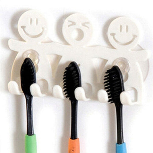 Funny Toothbrush Holder – Cute Smiling Design for Kids & Adults