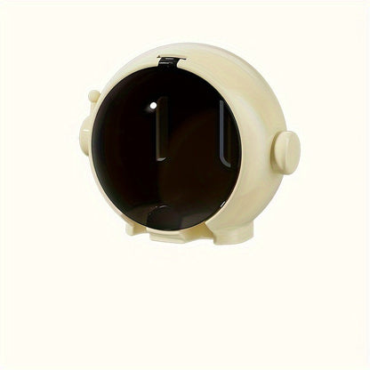 Astronaut Toothbrush Holder – Wall-Mounted, No-Drill Upside-Down Storage Rack