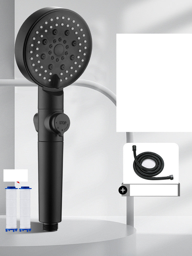 High-Pressure Shower Head Set – Booster Nozzle for Powerful Bathing