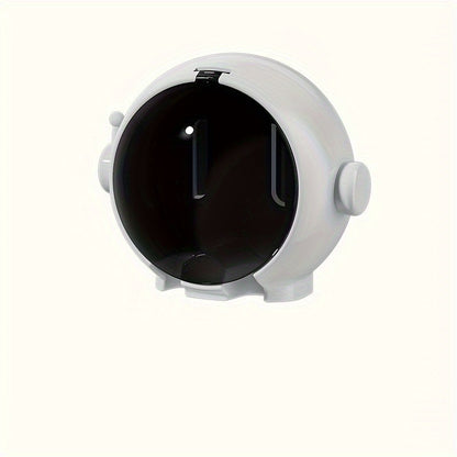 Astronaut Toothbrush Holder – Wall-Mounted, No-Drill Upside-Down Storage Rack