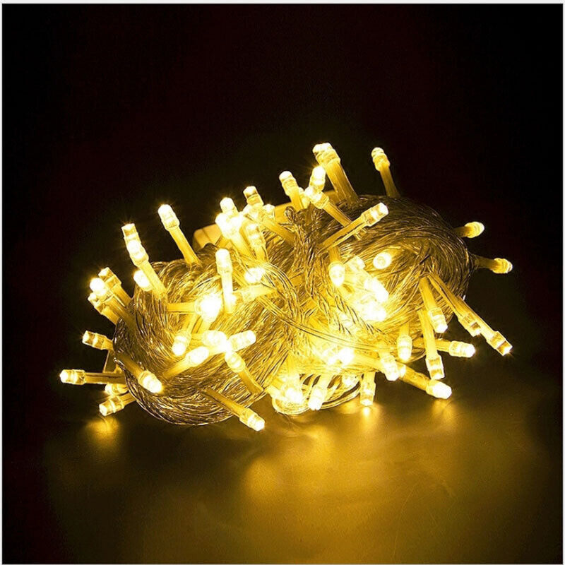 USB & Battery-Powered 40 LED Christmas Tree Fairy String Lights – Party & Holiday Décor