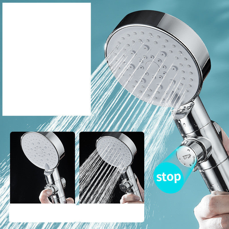 High-Pressure Shower Head Set – Booster Nozzle for Powerful Bathing