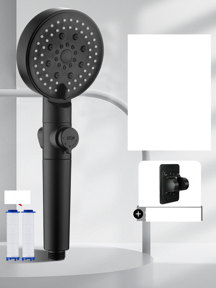 High-Pressure Shower Head Set – Booster Nozzle for Powerful Bathing
