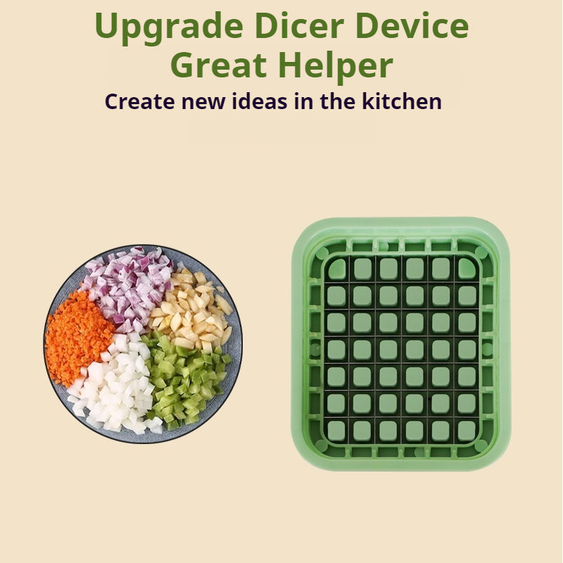 White Kitchen Vegetable Slicer – Easy & Efficient Food Cutting Tool