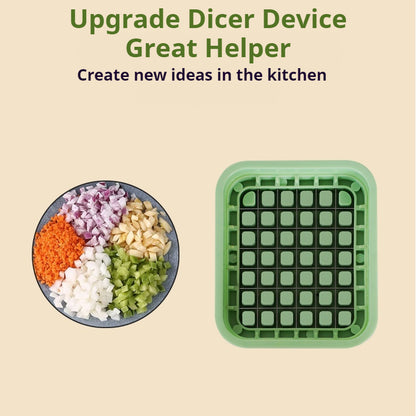 White Kitchen Vegetable Slicer – Easy & Efficient Food Cutting Tool