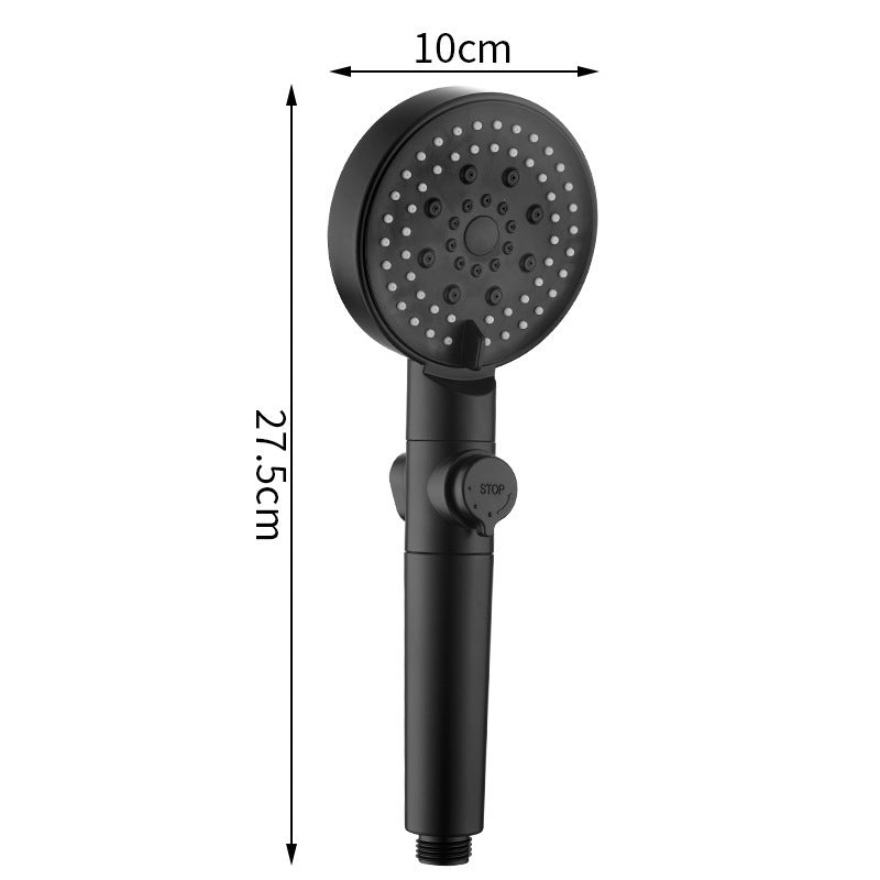 High-Pressure Shower Head Set – Booster Nozzle for Powerful Bathing