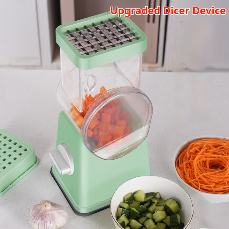 White Kitchen Vegetable Slicer – Easy & Efficient Food Cutting Tool