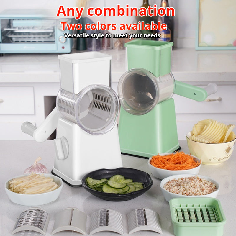 White Kitchen Vegetable Slicer – Easy & Efficient Food Cutting Tool