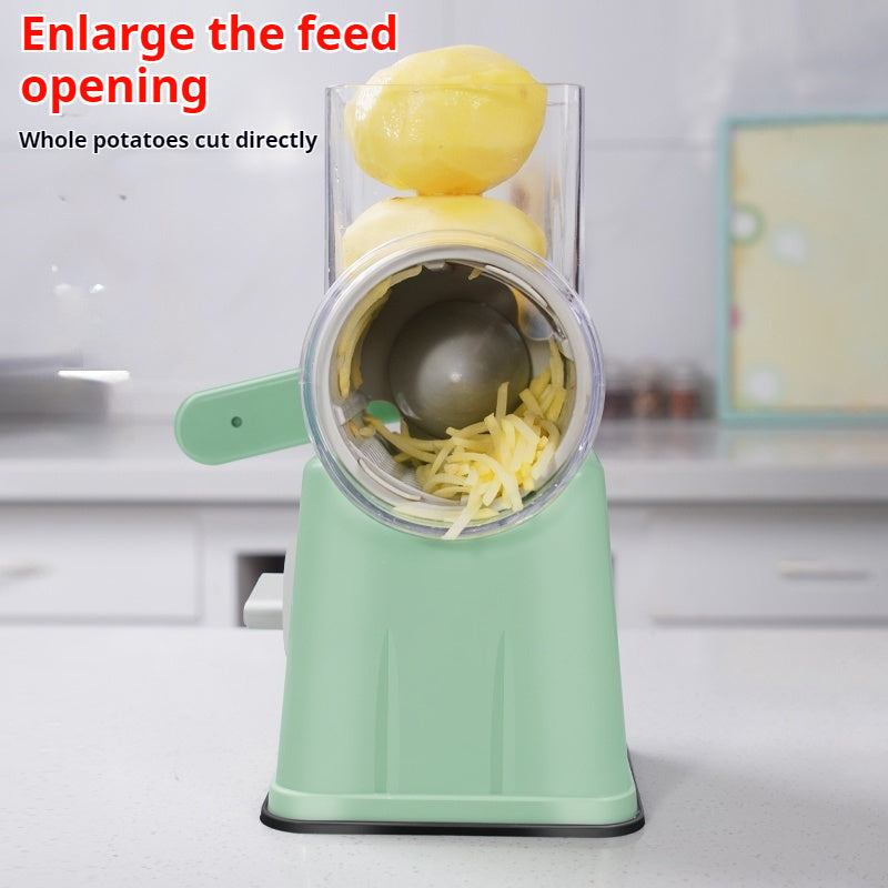 White Kitchen Vegetable Slicer – Easy & Efficient Food Cutting Tool
