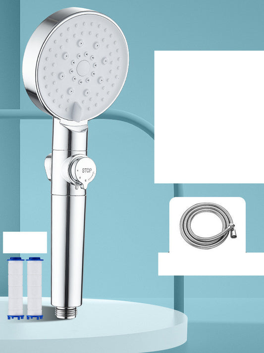 High-Pressure Shower Head Set – Booster Nozzle for Powerful Bathing