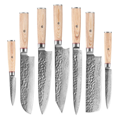 Handcrafted Damascus Steel Kitchen Knife – Razor Sharp Chef’s Blade