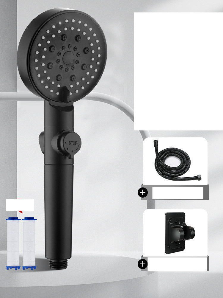 High-Pressure Shower Head Set – Booster Nozzle for Powerful Bathing