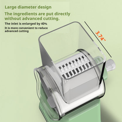 White Kitchen Vegetable Slicer – Easy & Efficient Food Cutting Tool