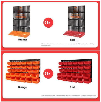 Tool Organizer – Rectangular Hanging Plastic Parts Storage Box