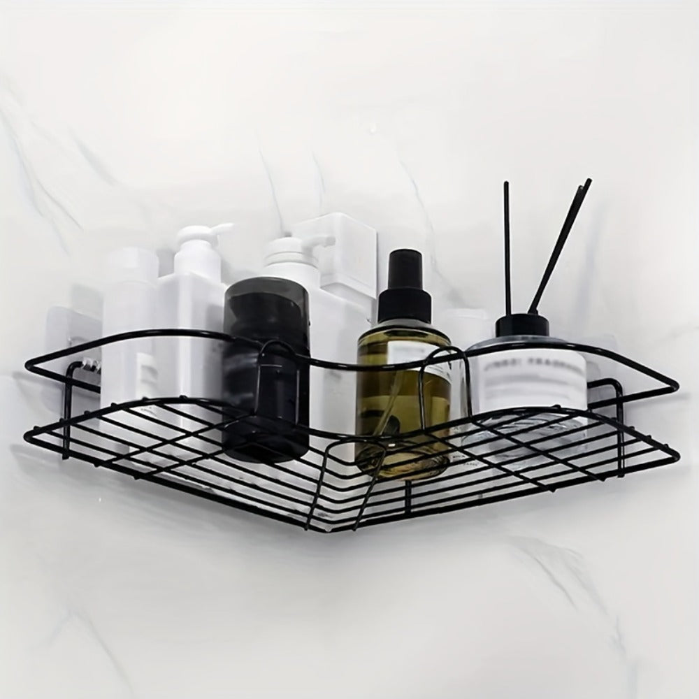 Set of 2 Wall-Mounted Bathroom Shelves – Modern Storage Solution